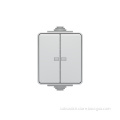 2 Gang Wall Switch with LED Surface Mounted